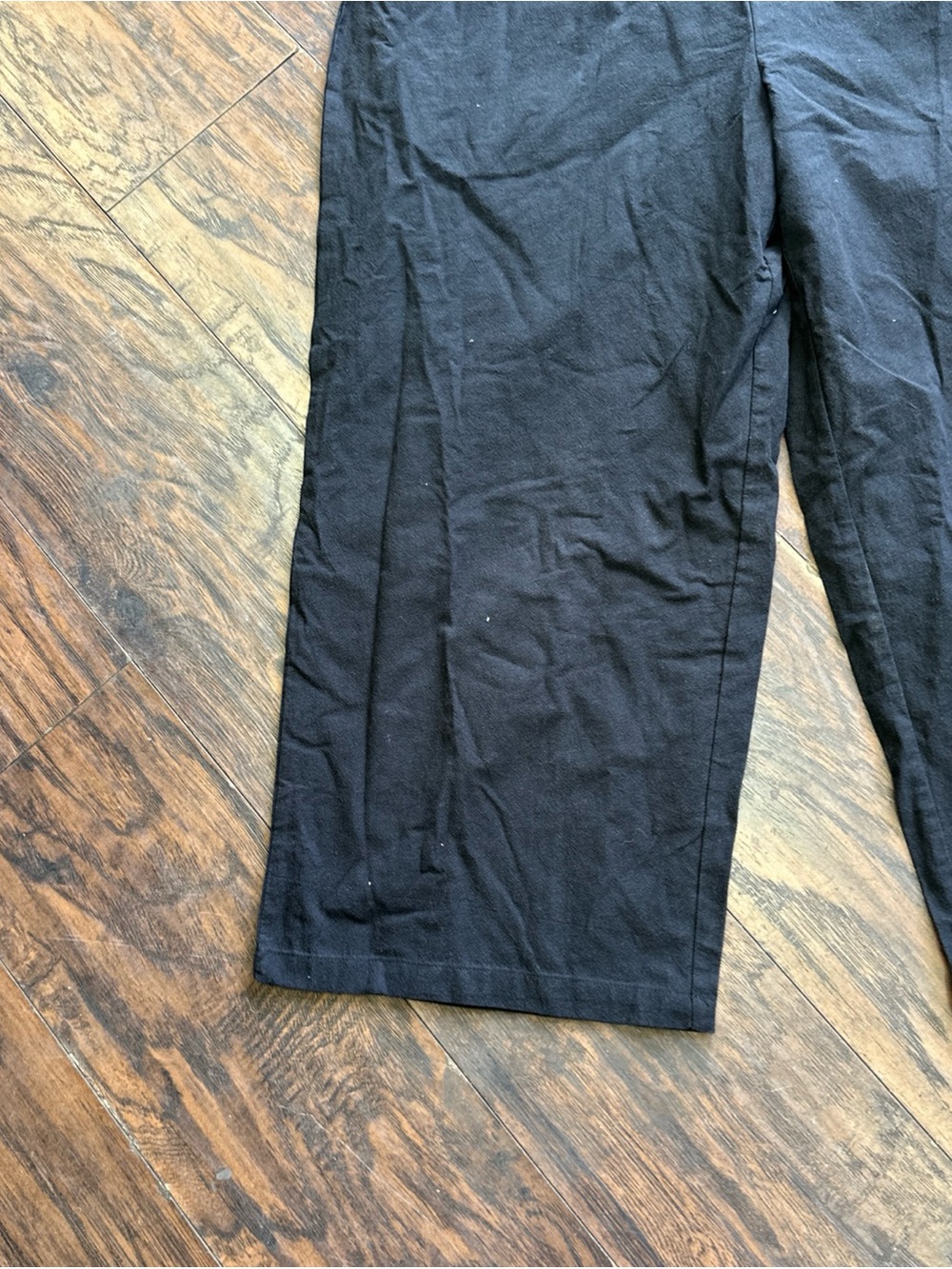 YesnoSpring/Summer  Solid Color Sleeveless Jumpsuit With Pockets, Black<<379>>>> - Picture 9 of 11